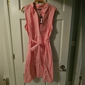 Tommy Hilfiger Checkered Midi Dress